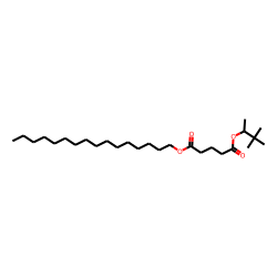 Glutaric acid, 3,3-dimethylbut-2-yl hexadecyl ester