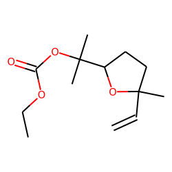 Ethyl 2-(5-methyl-5-vinyltetrahydrofuran-2-yl)propan-2-yl carbonate