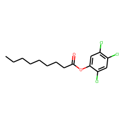 Nonanoic acid, 2,4,5-trichlorophenyl ester