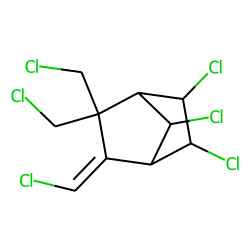 5-exo,6-endo,7-anti,8,9,10-hexachlorocamphene