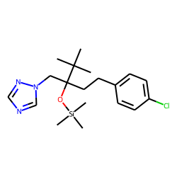 1-(4-Chlorophenyl)-4,4-dimethyl-3-(1,2,4-triazol-1-ylmethyl)pentan-3-ol, trimethylsilyl- ether