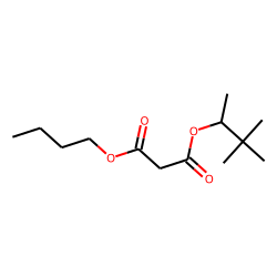 Malonic acid, butyl 3,3-dimethylbut-2-yl ester