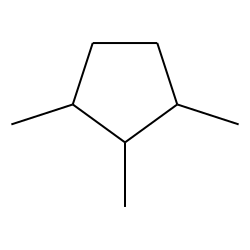 1,2(cis),3(trans)-trimethylcyclopentane