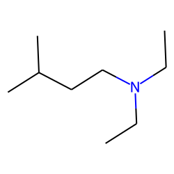 1-Butanamine, 3-methyl, N,N-diethyl
