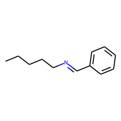 1-Pentanamine, N-(phenylmethylene)-