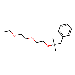 Diethylene glycol monoethyl ether, benzyldimethylsilyl ether