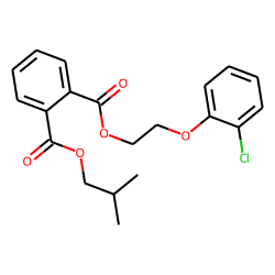 Phthalic acid, 2-(4-chlorophenoxy)ethyl isobutyl ester