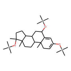 6«beta»-Hydroxy-17«alpha»-Methyltestosterone, tris-TMS (2,4-diene)