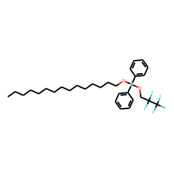 Silane, diphenylpentadecyloxy(2,2,3,3,3-pentafluoropropoxy)-