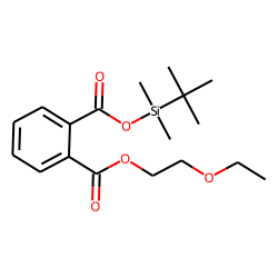 tert-Butyldimethylsilyl 2-ethoxyethyl phthalate