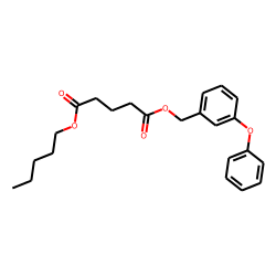 Glutaric acid, pentyl 3-phenoxybenzyl ester