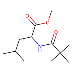 l-Leucine, N-pivaloyl-, methyl ester