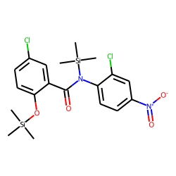 5-Chloro-N-(2-chloro-4-nitro-phenyl)-N-trimethylsilyl-2-trimethylsilyloxybenzamide