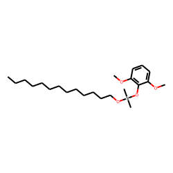 Silane, dimethyl(2,6-dimethoxyphenoxy)tridecyloxy-