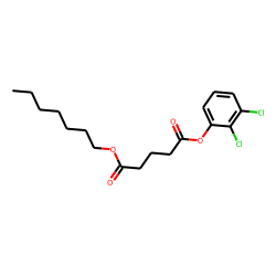 Glutaric acid, 2,3-dichlorophenyl heptyl ester