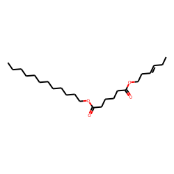 Adipic acid, cis-hex-3-enyl dodecyl ester