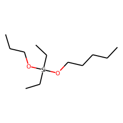 Silane, diethylpentyloxypropoxy-