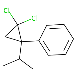 Cyclopropane, 1,1-dichloro-2-(1-methylethyl)-2-phenyl
