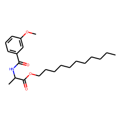 D-Alanine, N-(3-anisoyl)-, undecyl ester