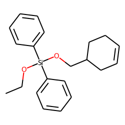 Silane, diphenyl(3-cyclohexenylmethoxy)ethoxy-