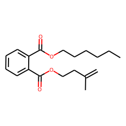Phthalic acid, hexyl 3-methylbut-3-enyl ester