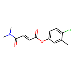 Fumaric acid, monoamide, N,N-dimethyl-, 4-chloro-3-methylphenyl ester