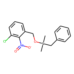 3-Chloro-2-nitrobenzyl alcohol, benzyldimethylsilyl ether