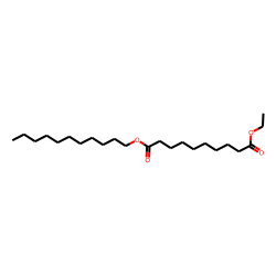 Sebacic acid, ethyl undecyl ester