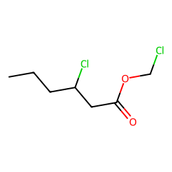 CHLOROMETHYL 3-CHLOROHEXANOATE