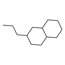2-Propyldecalin, trans