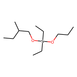 Silane, diethyl(2-methylbutoxy)propoxy-