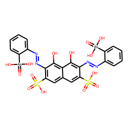 2,2'-((1,8-Dihydroxy-3,6-disulfo-2,7-naphthylene)bis(azo)), dibenzene arsonic acid