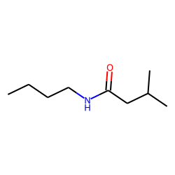 Butanamide, 3-methyl-N-butyl-