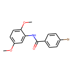 Benzamide, N-(2,5-dimethoxyphenyl)-4-bromo-