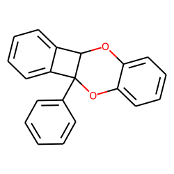 Benzo[b]benzo[3,4]cyclobuta[1,2-e][1,4]dioxin, 4b,10a-dihydro-4b-phenyl-
