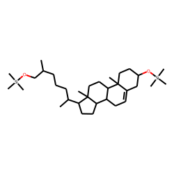 3«beta»,26-dihydroxy-5-cholestene, TMS