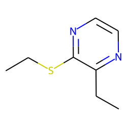 Pyrazine, 2-ethyl-3-ethylthio