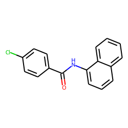 Benzamide, N-(1-naphthyl)-4-chloro-