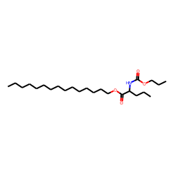 l-Norvaline, n-propoxycarbonyl-, pentadecyl ester