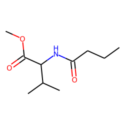 l-Valine, N-butyryl-, methyl ester