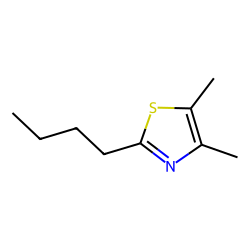 THIAZOLE, 2-BUTYL-4,5-DIMETHYL-