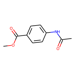 Benzoic acid, 4-(acetylamino)-, methyl ester