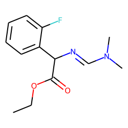 DL-2-fluorophenylglycine, N-dimethylaminomethylene-, ethyl ester