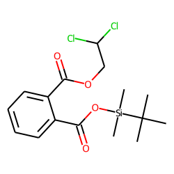 tert-Butyldimethylsilyl 2,2-dichloroethyl phthalate