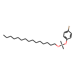 Silane, dimethyl(4-bromophenoxy)pentadecyloxy-