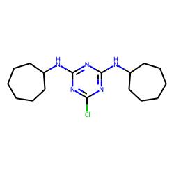 [1,3,5]Triazine-2,4-diamine, 6-chloro-N,N'-dicycloheptyl-