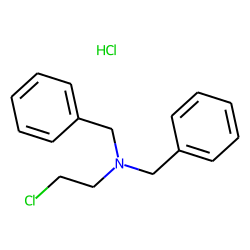 Dibenzylamine, n-(2-chloroethyl)-, hydrochloride