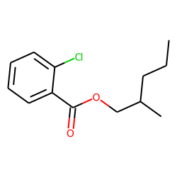 2-Chlorobenzoic acid, 2-methylpentyl ester