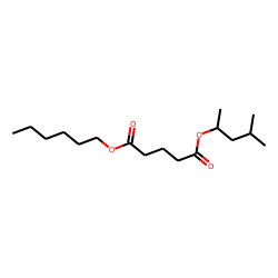 Glutaric acid, hexyl 4-methylpent-2-yl ester