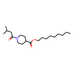Isonipecotic acid, N-(3-methylbutyryl)-, nonyl ester